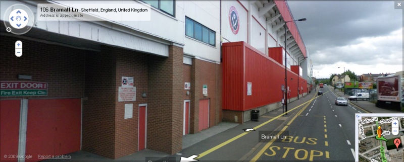 Bramall Lane - Google Maps Street View