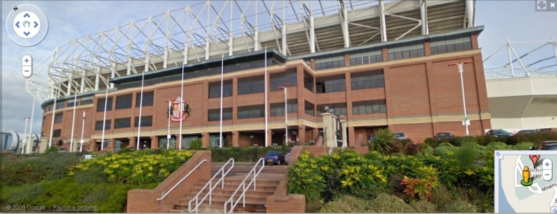 Stadium of Light - Google Maps Street View