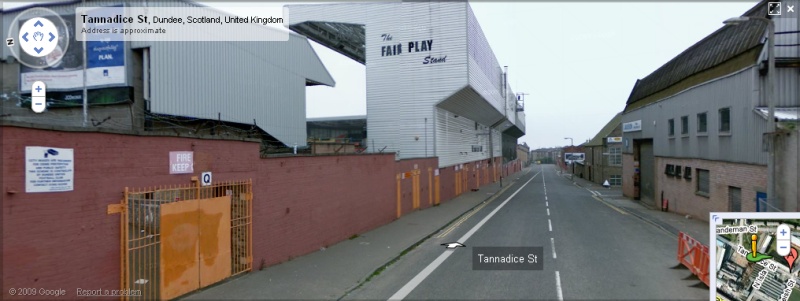 Tannadice Park - Google Maps Street View